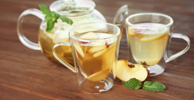 Ödem attıran çay: Limonlu elma çayı