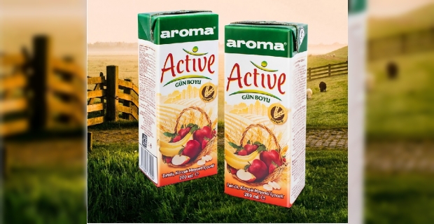 Aroma'nın yeni ürünü “Aroma Active Günboyu”